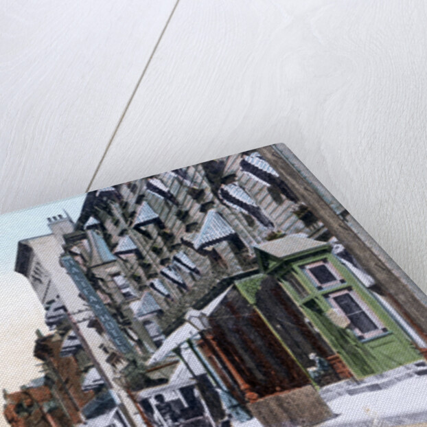 The Halifax and Queens Hotels, Hollis Street, Halifax, Nova Scotia, Canada by Anonymous