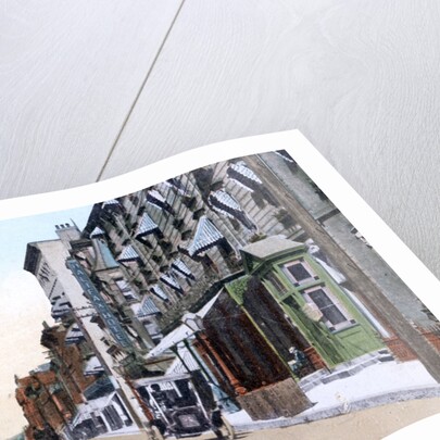 The Halifax and Queens Hotels, Hollis Street, Halifax, Nova Scotia, Canada by Anonymous