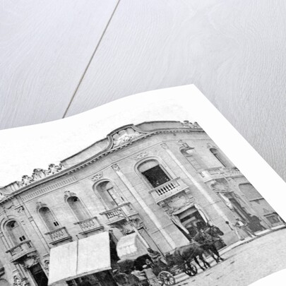 Gran Hotel de Londres, Bahia Blanca, Brazil by J Peuser