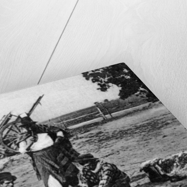 Three men playing cards, Uruguay by Anonymous