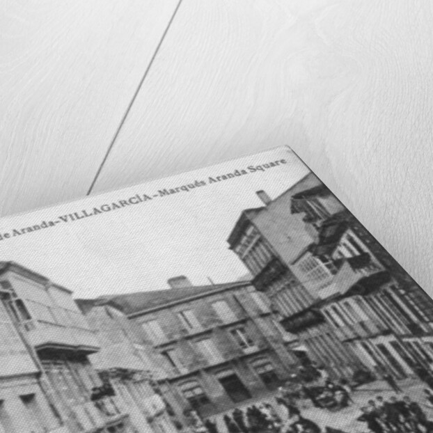 The Plaza Marques de Aranda, Villagarcia, Spain by Pedro Abad Abalo