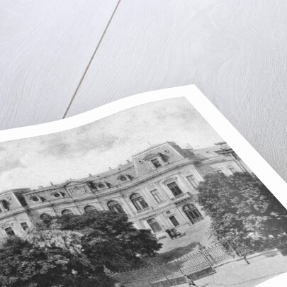 The Royal Palace at Bucharest, Romania by Anonymous