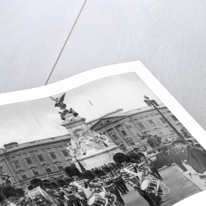 Guards in The Mall, London by Anonymous