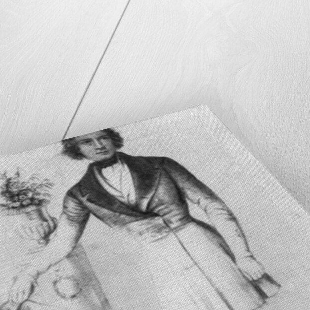 Nathaniel Parker Willis (1806-1867), American author, poet and editor by Anonymous