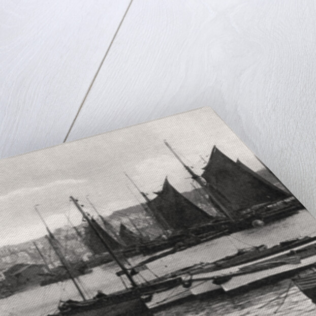 The Barbican, Plymouth, Devon by Photochrom Co Ltd of London