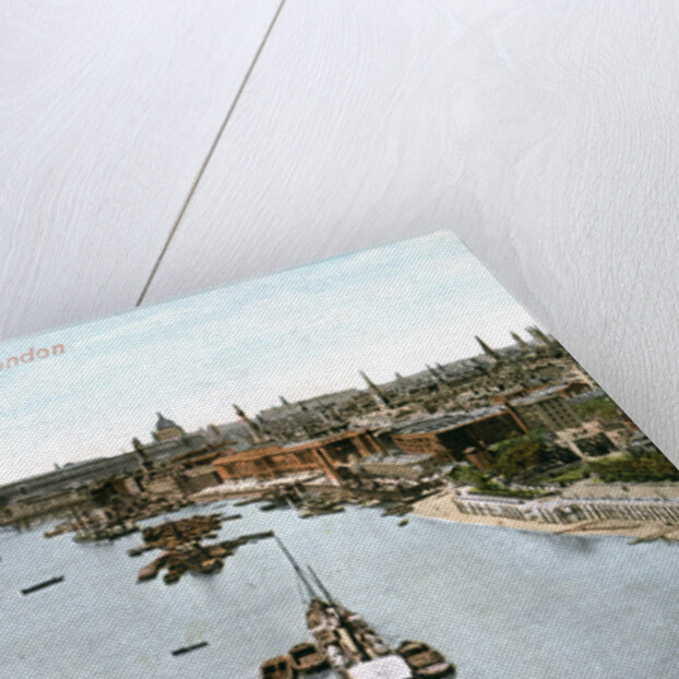 The River Thames, London by Valentine & Sons