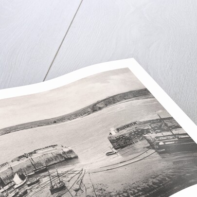 Newquay harbour, Newquay, Cornwall by Anonymous