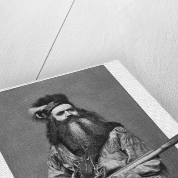 Seth Kinman, American hunter by Anonymous