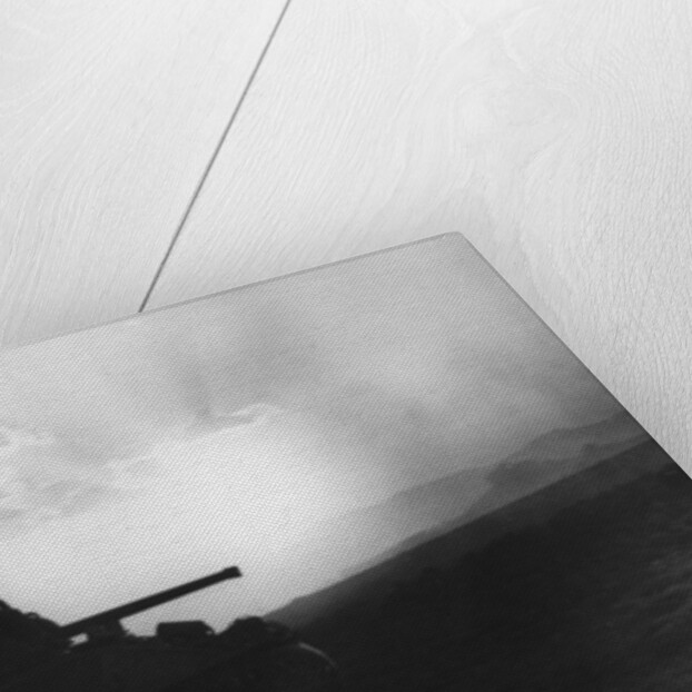 A squadron of tanks on the way to Rammacca, Sicily by Anonymous