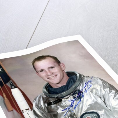 Edward Higgins White II (1930-1967), American astronaut by Anonymous