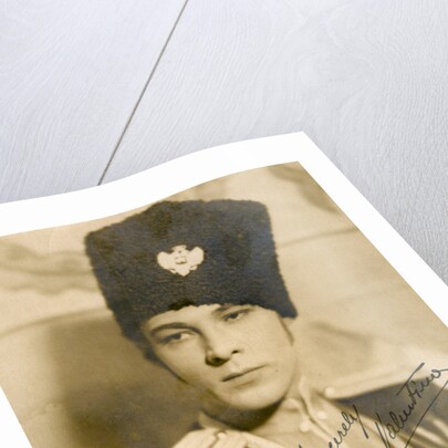 Rudolph Valentino (1895-1926), Italian actor by Anonymous