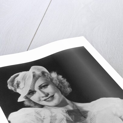 Ginger Rogers (1911-1995), American actress, dancer and singer by Anonymous