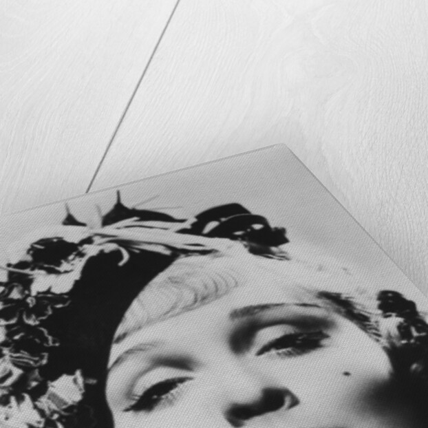 Marlene Dietrich (1901-1992), German-born American actress, singer and entertainer by Anonymous