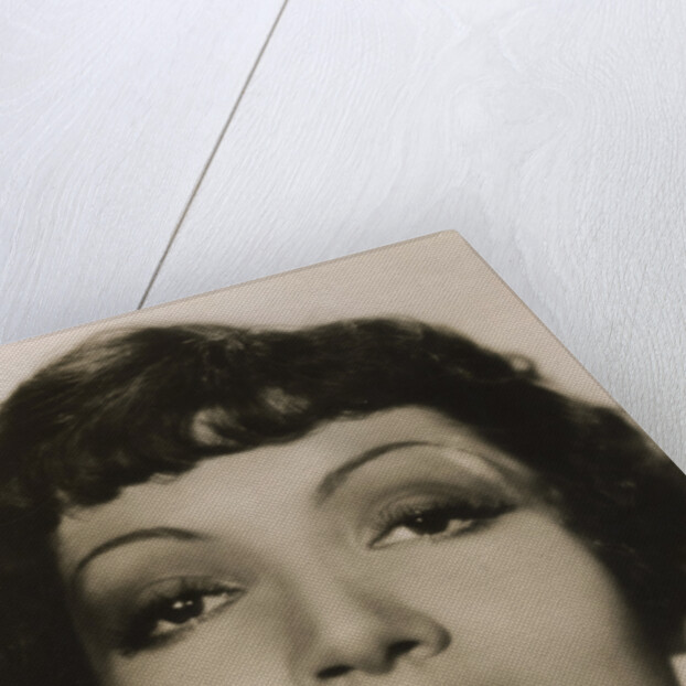 Claudette Colbert (1903-1996), American actress by Anonymous