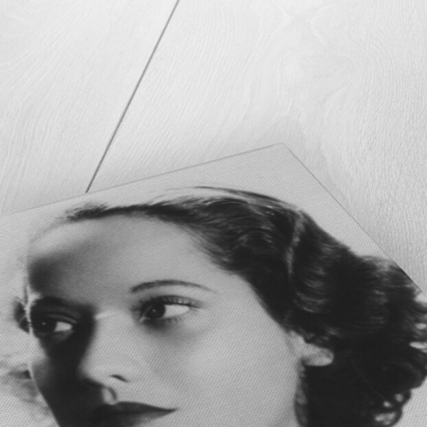 Merle Oberon (1911-1979), British actress by Anonymous