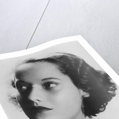 Merle Oberon (1911-1979), British actress by Anonymous