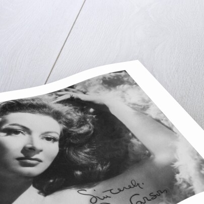 Greer Garson (1904-1996), English actress by Anonymous
