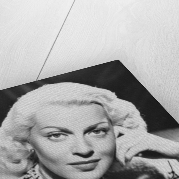 Lana Turner (1921-1995), American actress by Anonymous