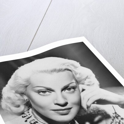 Lana Turner (1921-1995), American actress by Anonymous