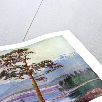 'On Loch Tulla, Black Mount, Argyllshire', Scotland by FC Varley