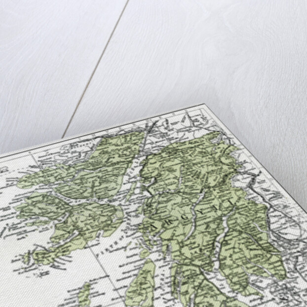 Map of Argyllshire by Anonymous