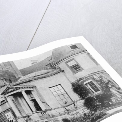 The Mansion, Ashbourne, Derbyshire by H Walker