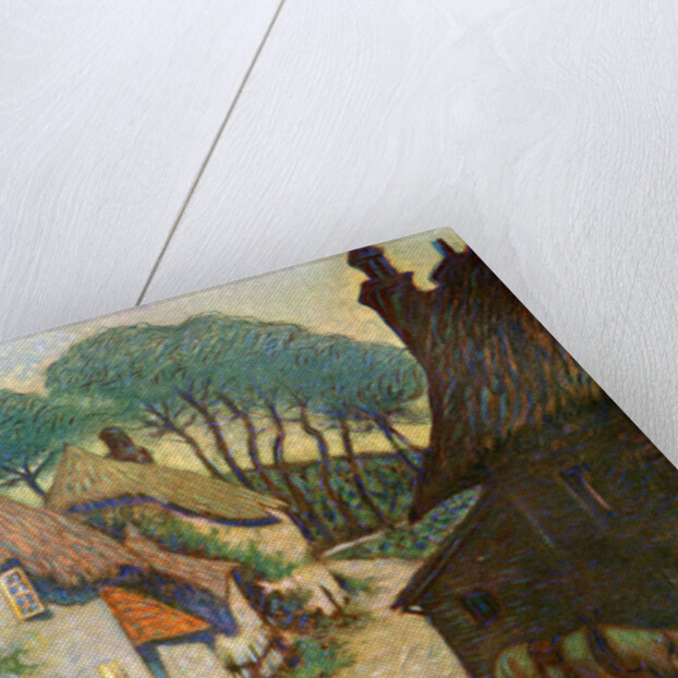 Thurlestone Village, South Devon by Edward Frederick Ertz