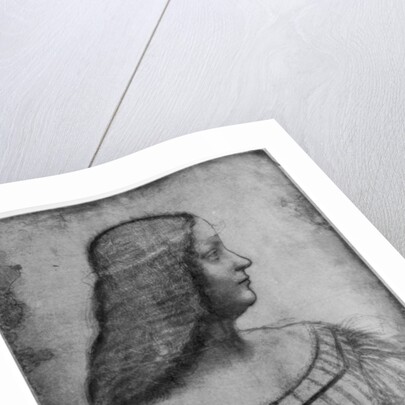 Portrait of Isabella d'Este by Leonardo Da Vinci