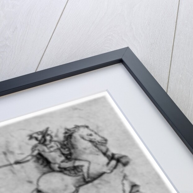 Studies for the Sforza Monument by Leonardo Da Vinci