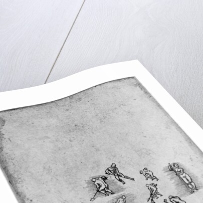 Studies in movement by Leonardo Da Vinci
