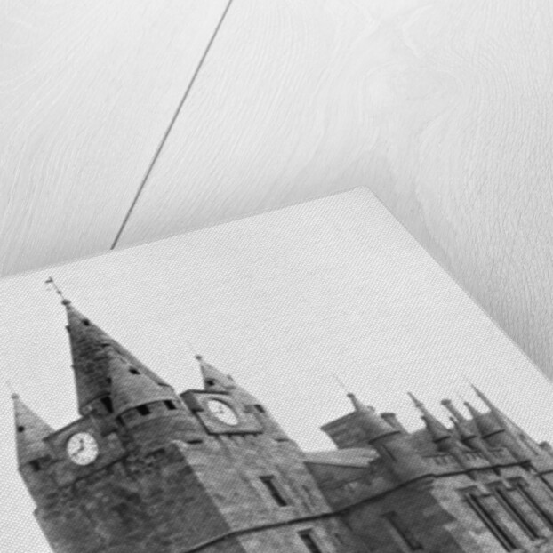 Old Tower, Tain, Ross and Cromarty, Scotland by Valentine & Sons