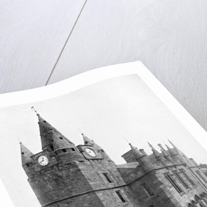 Old Tower, Tain, Ross and Cromarty, Scotland by Valentine & Sons