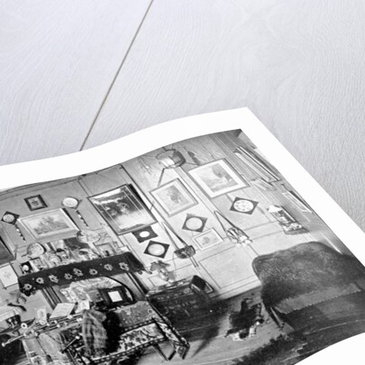 A room in Stirling Castle, Scotland by Valentine & Sons