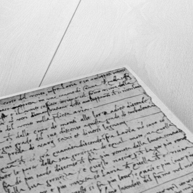 Trajectories of thrown stones and drops by Leonardo Da Vinci