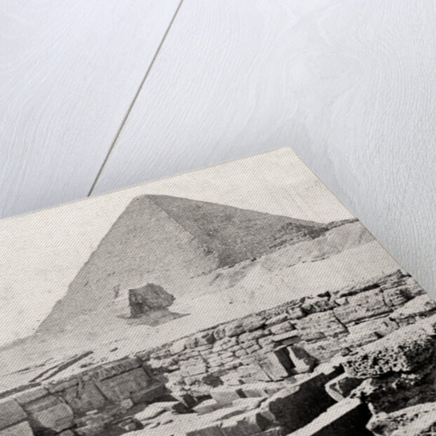 The Sphinx and the Great Pyramid, Egypt by Anonymous