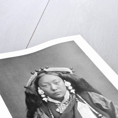 A Tibetan woman by Anonymous