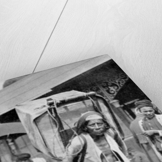 A labourer carrying tea, Darjeeling, West Bengal, India by Anonymous