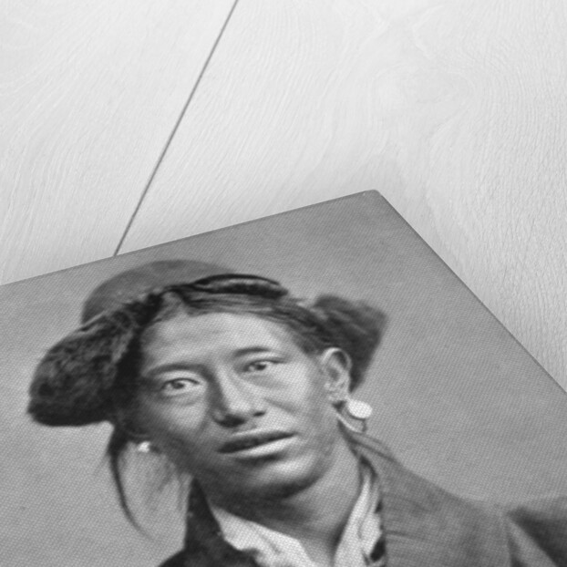 A Tibetan woman by Anonymous