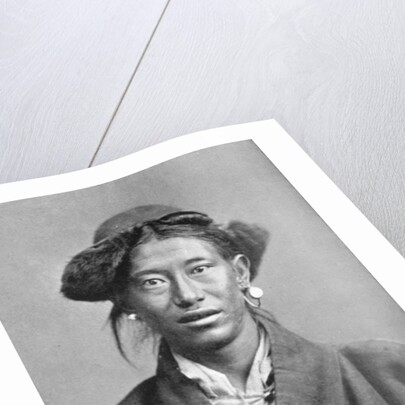 A Tibetan woman by Anonymous