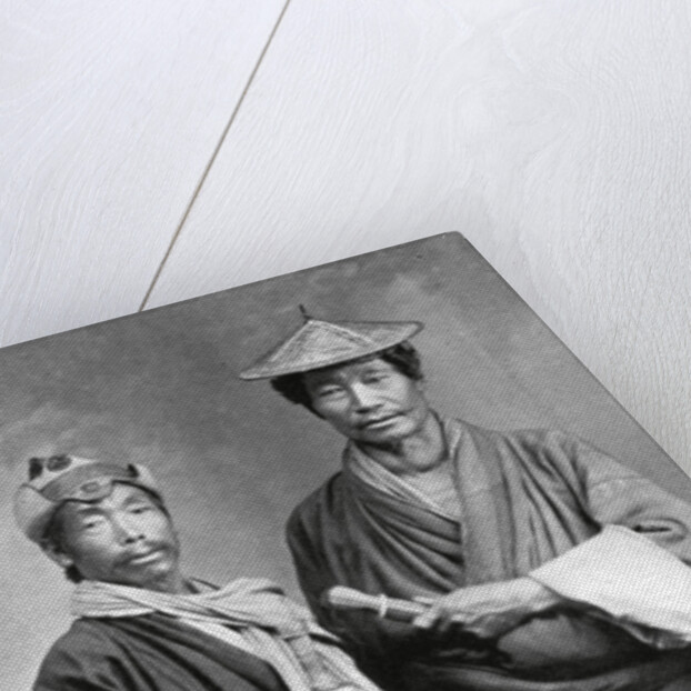 Two Sikkimese men by Anonymous