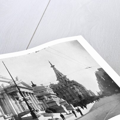 Congress Hall and Avenida Callao, Buenos Aires, Argentina by Anonymous
