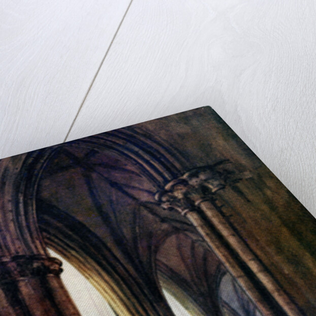 Interior of Lincoln Cathedral by FP Dickinson