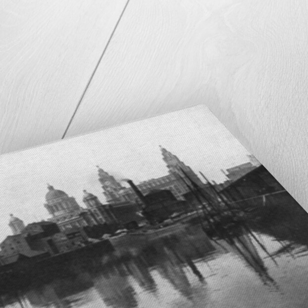 Canning Dock, Liverpool by Valentine & Sons