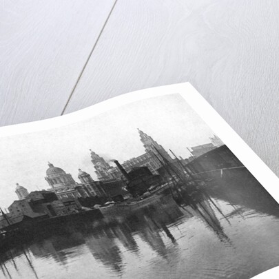 Canning Dock, Liverpool by Valentine & Sons