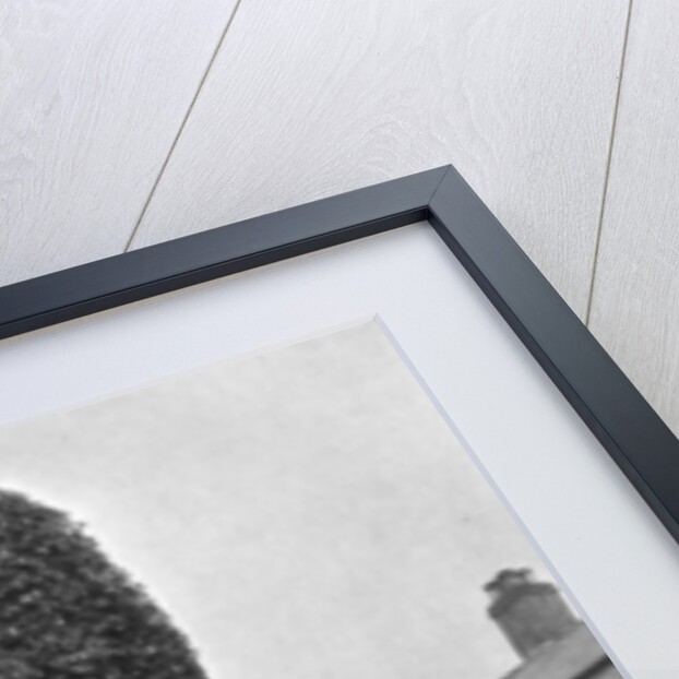 A tomb above ground, Pinner Churchyard, London by Valentine & Sons