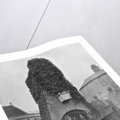 A tomb above ground, Pinner Churchyard, London by Valentine & Sons