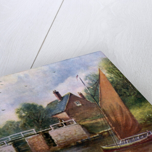 Coltishall Lock, Norfolk by John Harrap and Son