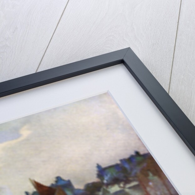 Tenby Castle and harbour, Pembrokeshire, Wales by Louis Burleigh Bruhl