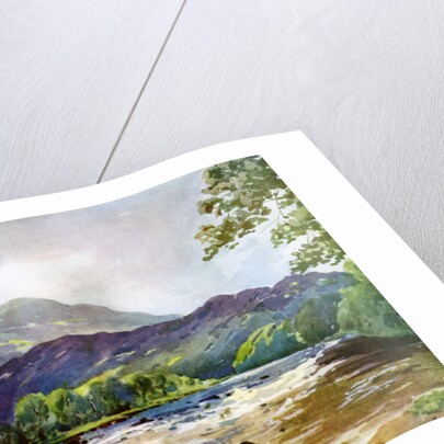 On the Teith near Callander, Perthshire by RJ Begg