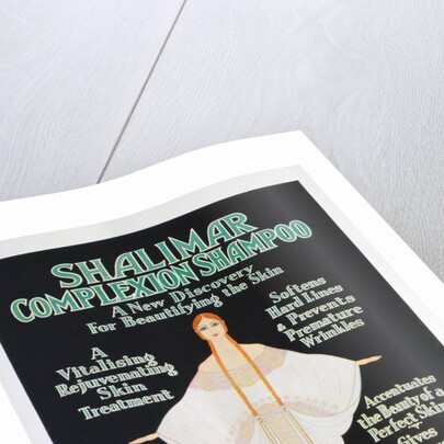 Advertisement for Shalimar complexion shampoo by Dubarry by Anonymous